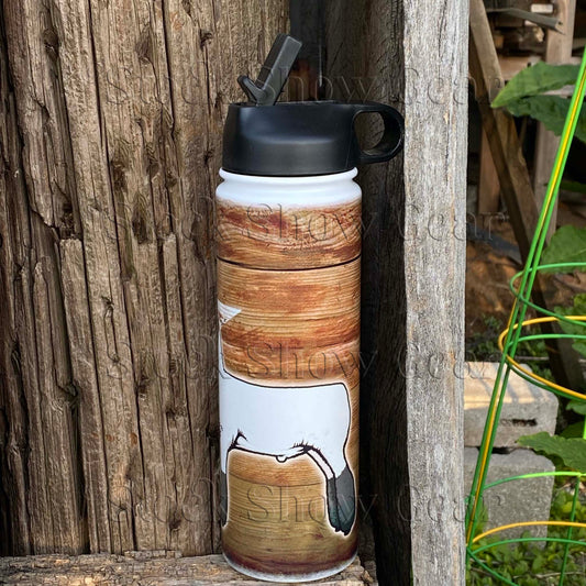 Black Face Wether Lamb "Star Wood" Water Canteen