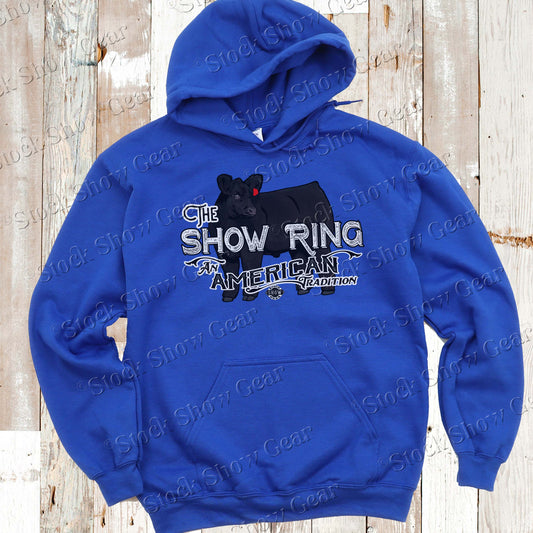 Black Angus Steer Apparel - "Show Ring"™ Design -