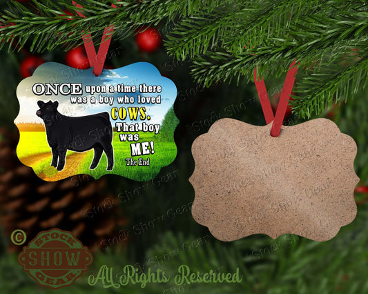 Cattle Storytime Christmas Ornaments