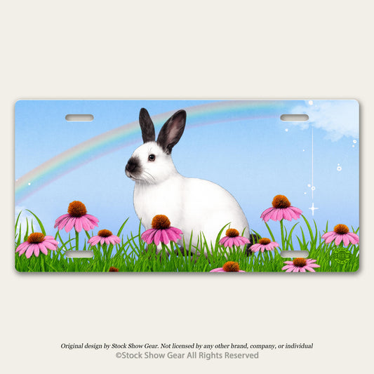 Californian Rabbit License Plates|Pen Signs|Room Signs