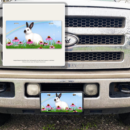 Californian Rabbit License Plates|Pen Signs|Room Signs
