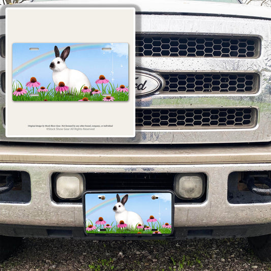 Californian Rabbit License Plates|Pen Signs|Room Signs