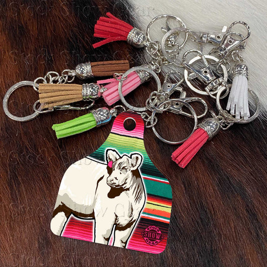 Charolais Keychains