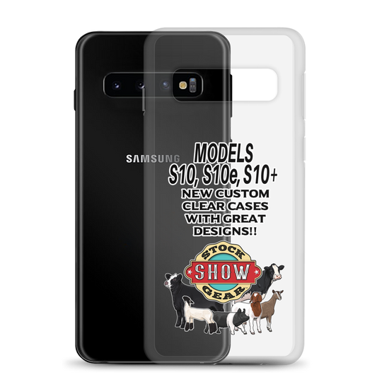 Custom Clear Case for Samsung®