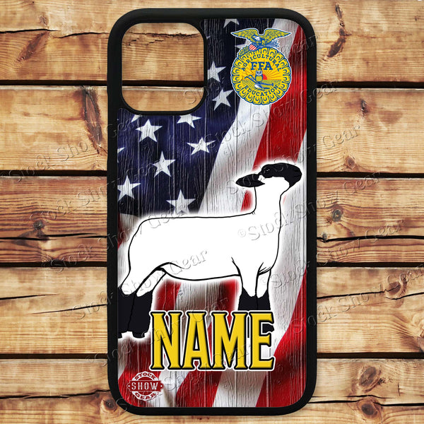 Show Lamb "USA Wood" Phone Cases