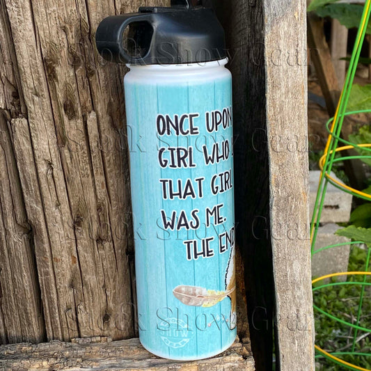 Sable Corgi "Story Time" Water Canteen