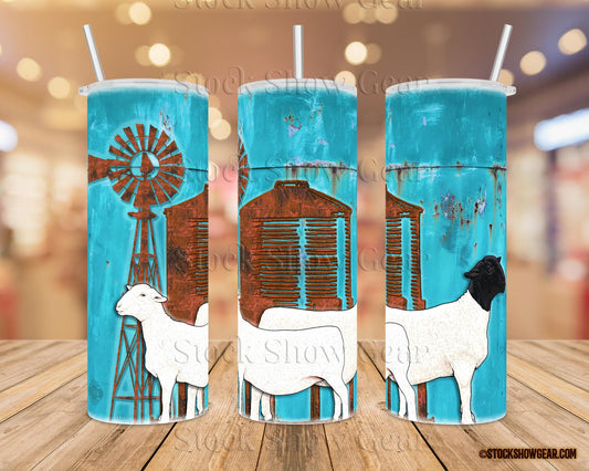 Dorper Sheep "Windmill" Design