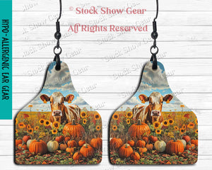 Fall Cow Earring Designs-Limited Editions