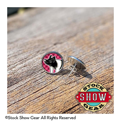 Pig Epoxy Earrings