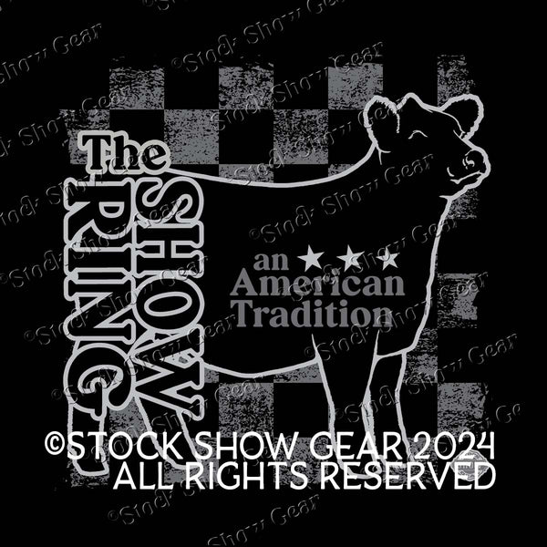 Cattle Checkerboard-Show Ring Apparel