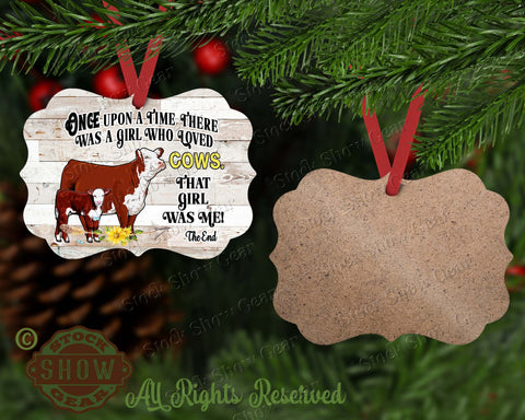 Cattle Storytime Christmas Ornaments