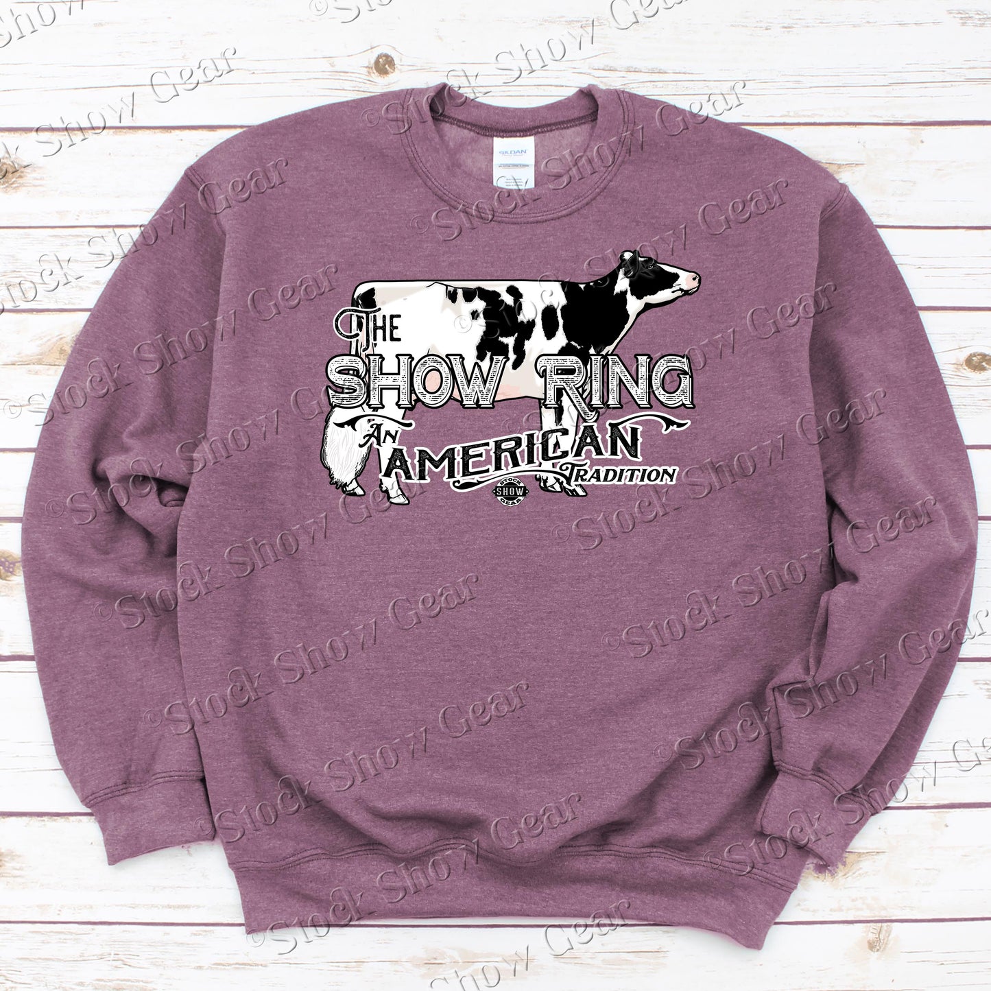 Black and White Holstein Dairy Cow "Show Ring™" Apparel