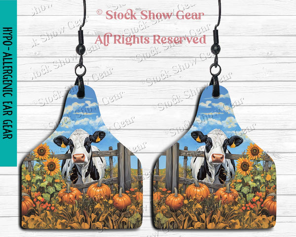 Fall Cow Earring Designs-Limited Editions