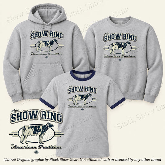 Dairy Cattle | Retro Design | Show Ring Apparel