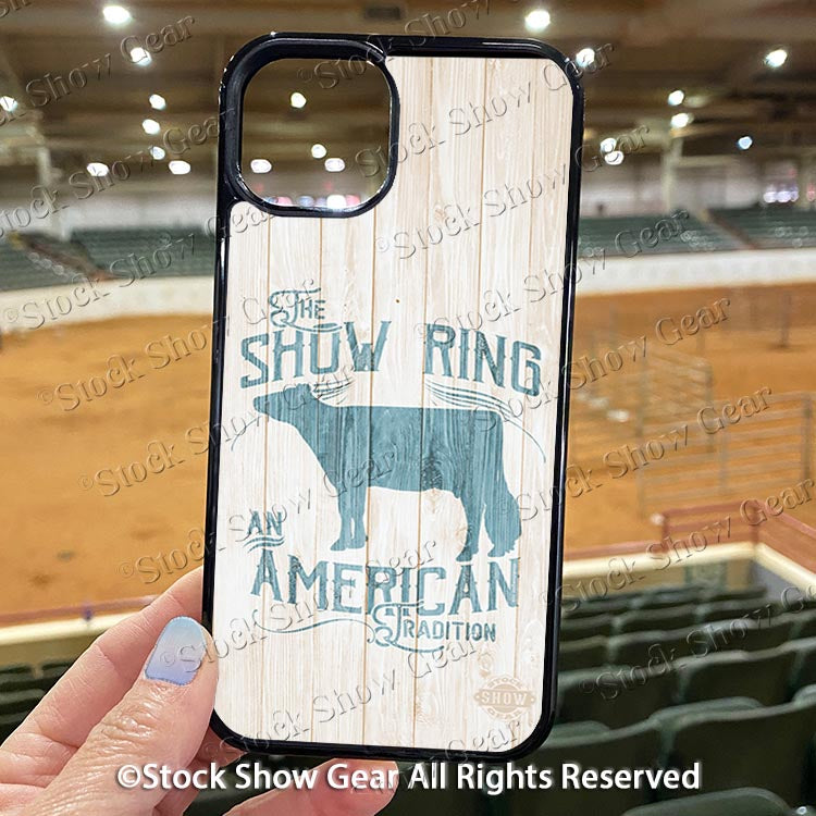 Holstein Cow Phone Cases - Original Dairy Cattle Show Ring Design - Apple and Samsung