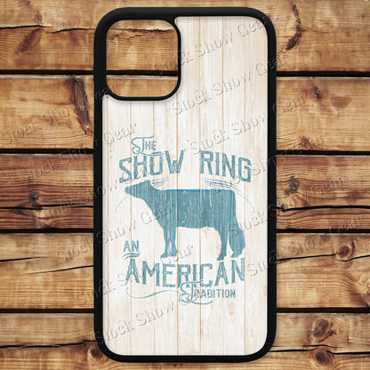 Holstein Cow Phone Cases - Original Dairy Cattle Show Ring Design - Apple and Samsung