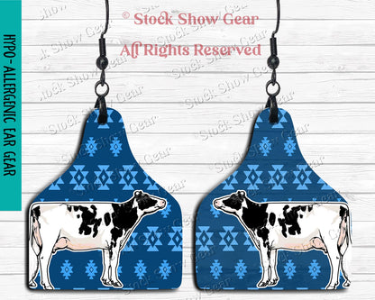 Holstein Dairy Cow Earrings - Variety Designs