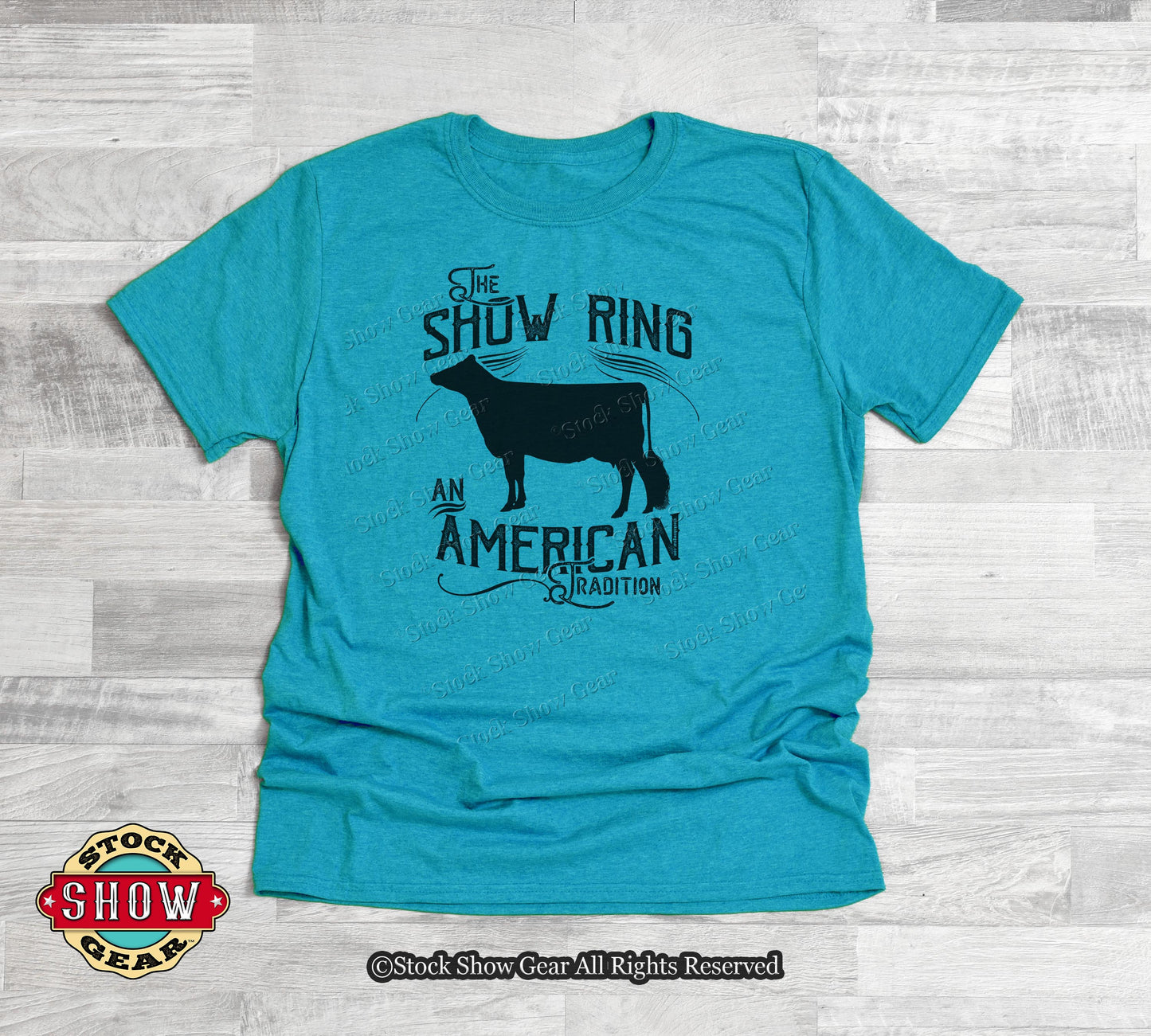 Jersey Cow T-shirts - Original Dairy Show Ring Design - Last Call