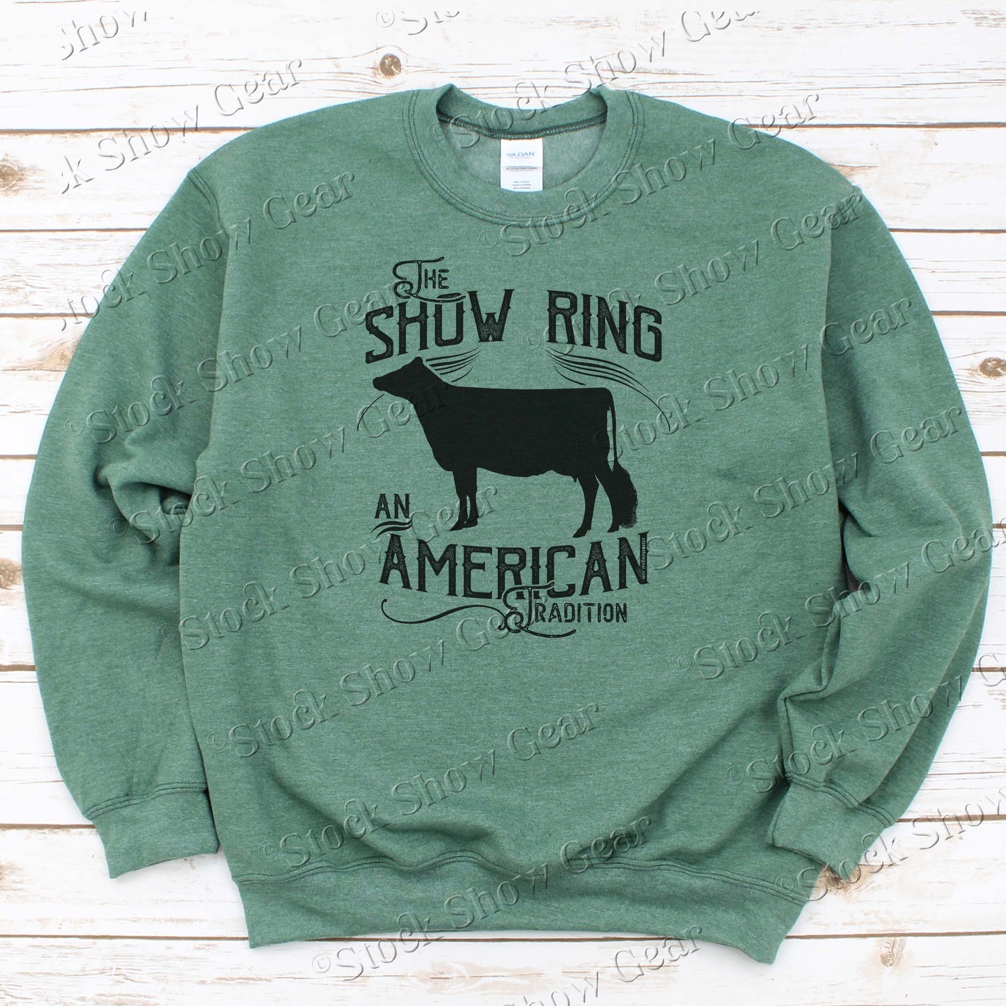 Jersey Cow Apparel Fleece - Original Dairy Show Ring Design - Classic