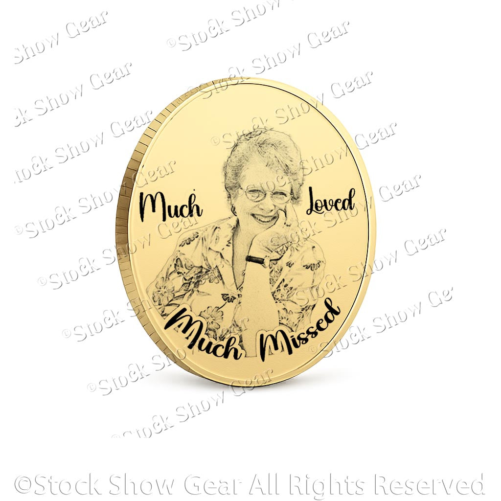 Brass Memory Coins - Loved One Loss - Case Included