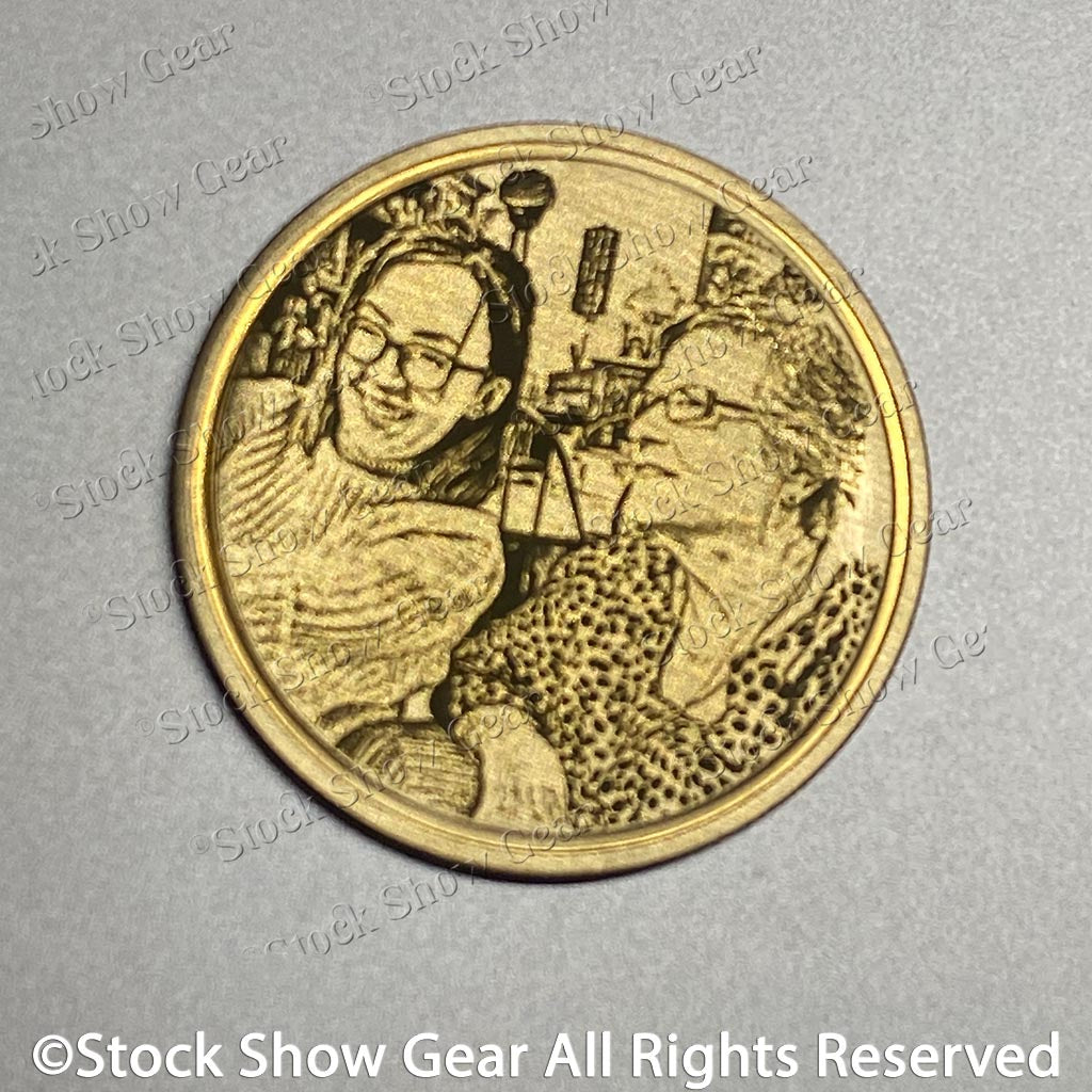 Brass Memory Coins - Loved One Loss - Case Included