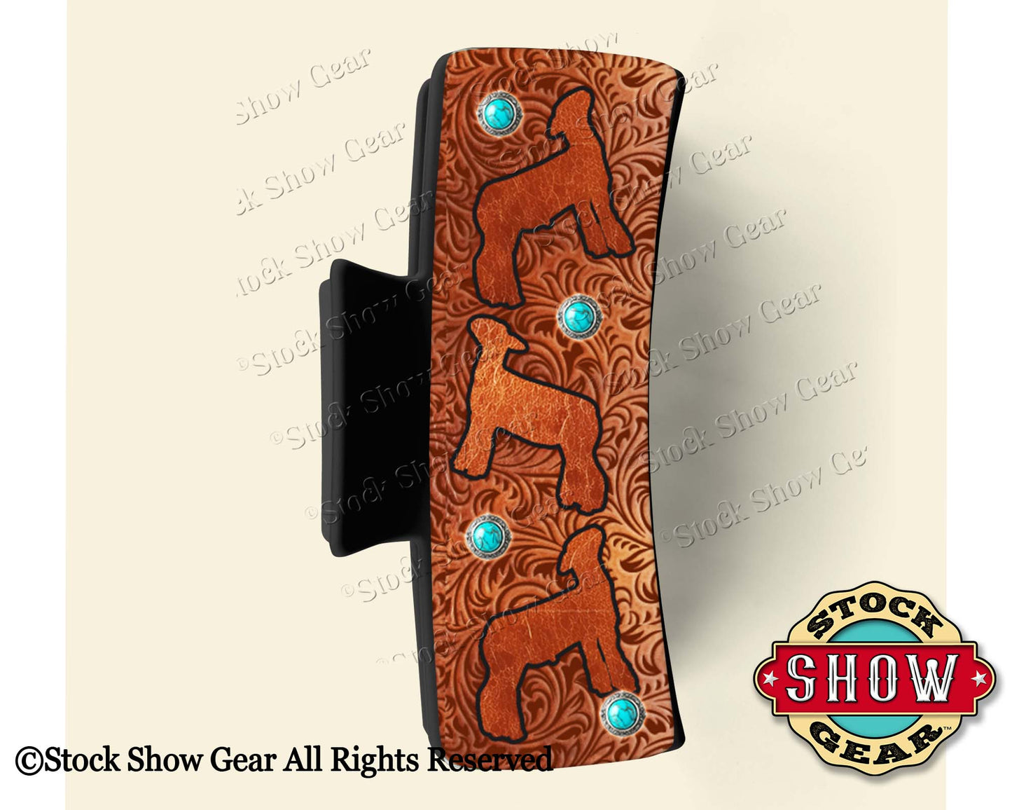 Sheep Hair Claw Clips