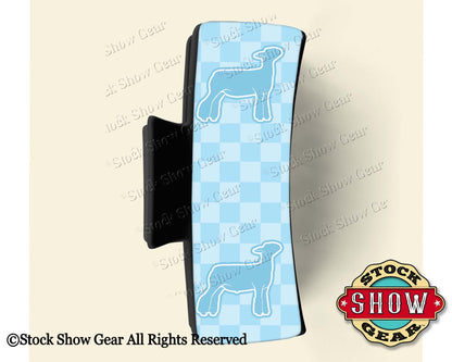 Sheep Hair Claw Clips