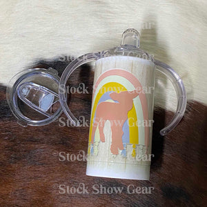 Lambkin "Boho Rainbow" Sippy Training Cup