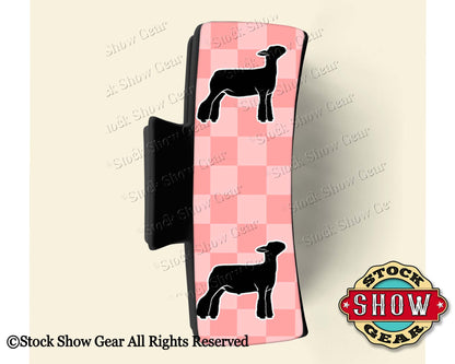 Sheep Hair Claw Clips
