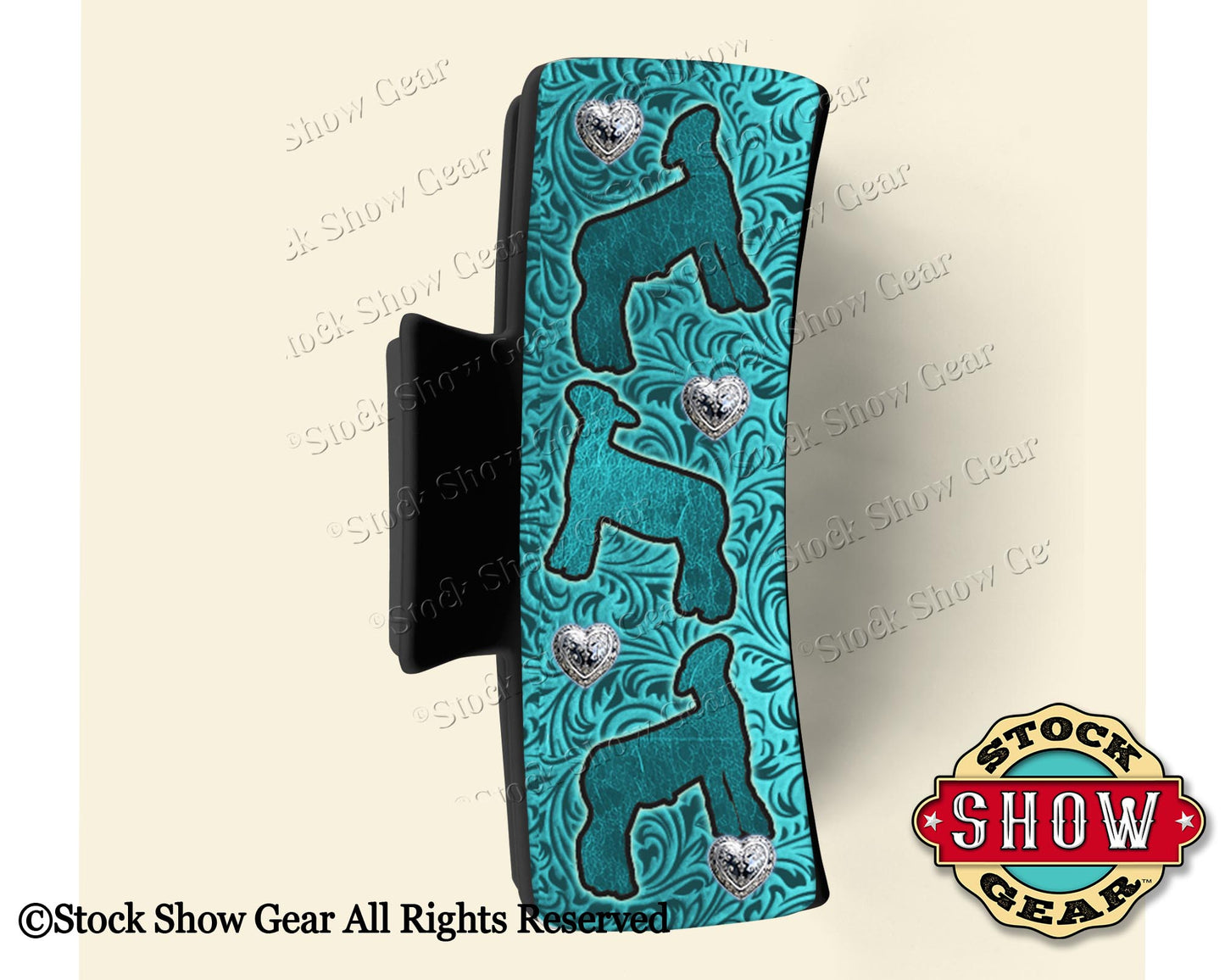 Sheep Hair Claw Clips