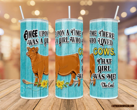 Limousin Cattle "Storytime™" Tumbler Design
