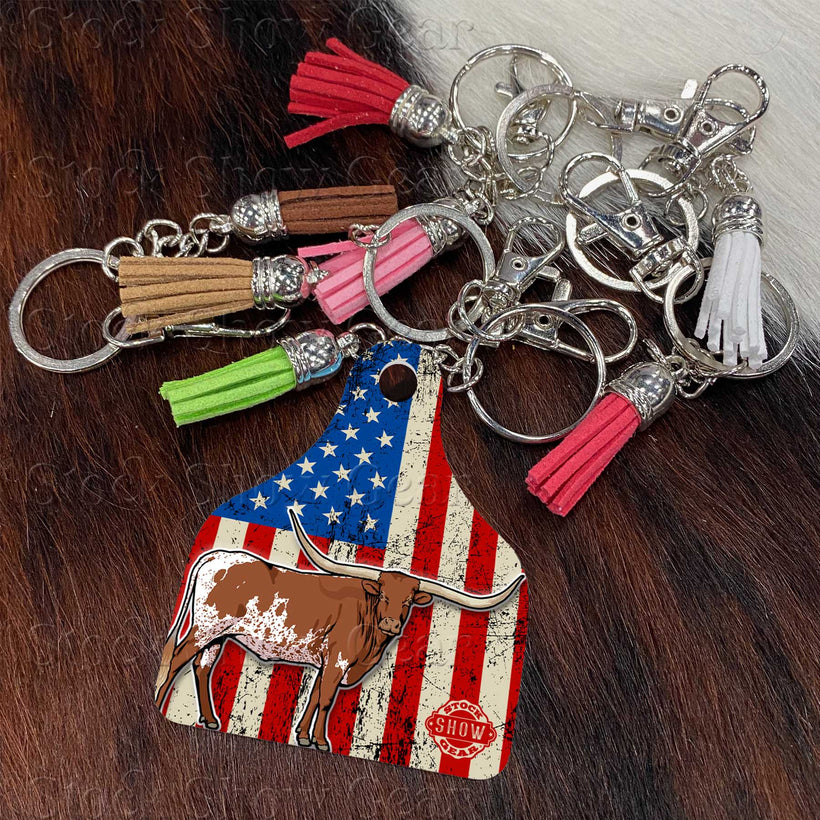 Cattle Keychains &amp; Wallets