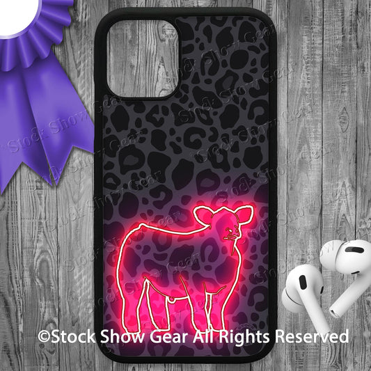 Show Steer "Black-Leopard-Neon" Phone Cases-iPhone and Samsung