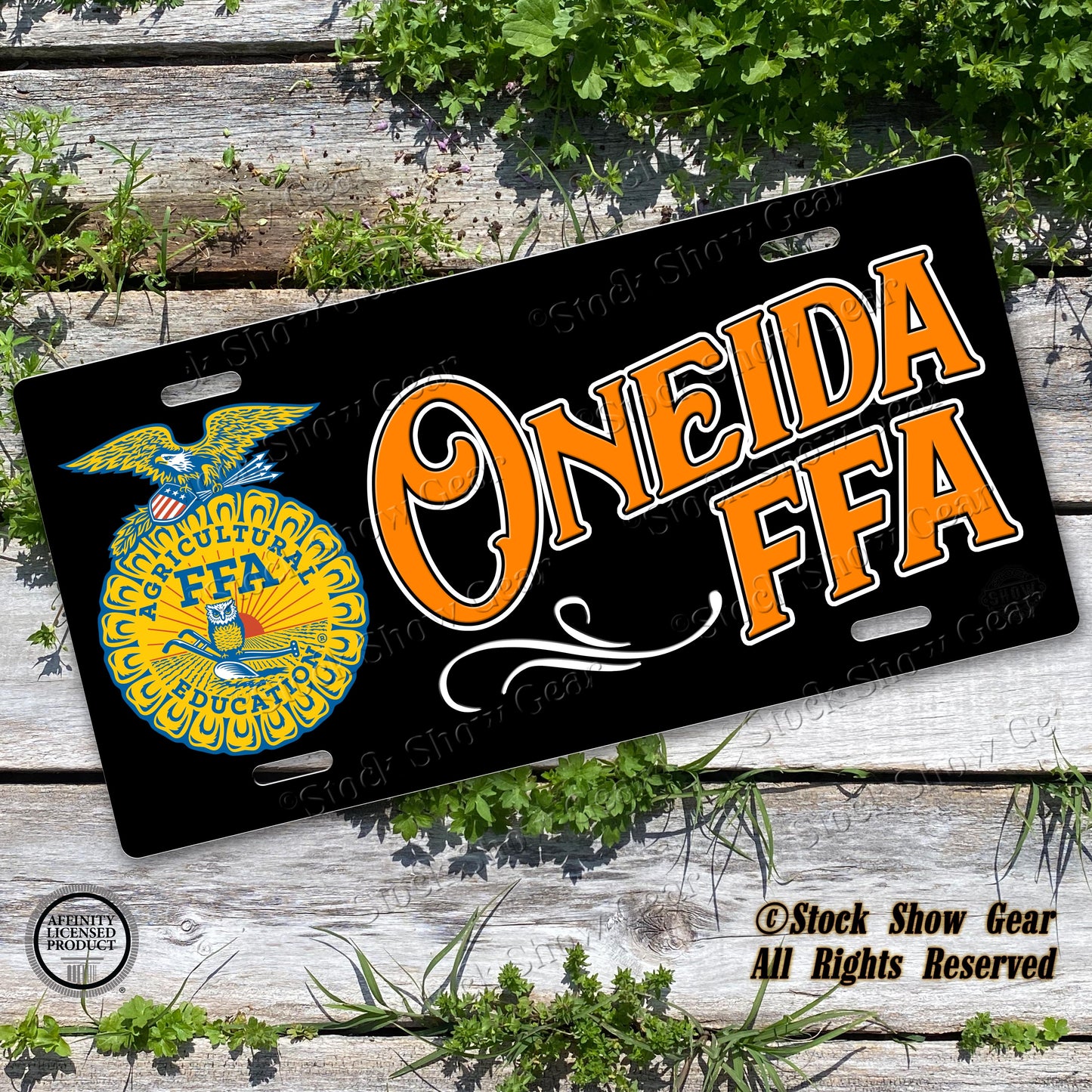 Licensed FFA Chapter Auto Tags-Custom Designed