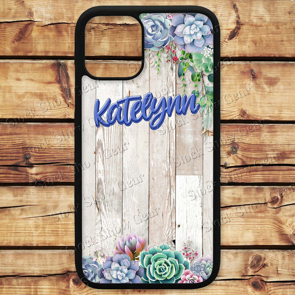 Belted Galloway "Succulent" Design Phone Cases