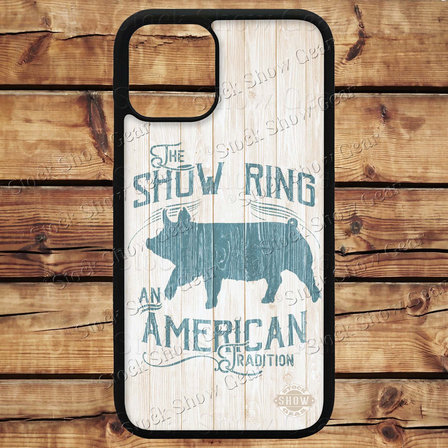 Pig Show Ring American Tradition™ | Mini iPhone Case | Clearance