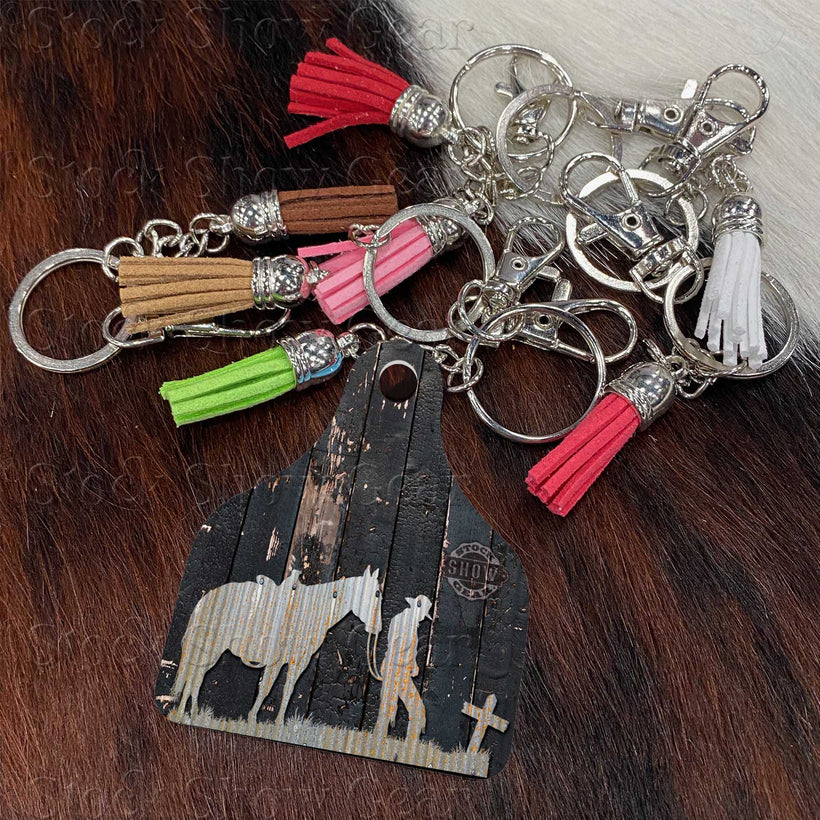 Horse Barn Keychains