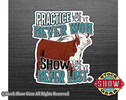 Red Hereford Cattle Magnets - Variety of Designs