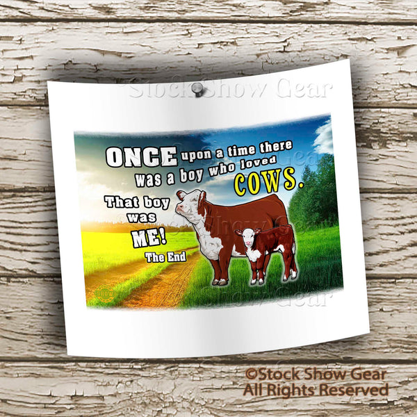 Red Hereford "Story Time" Tumblers