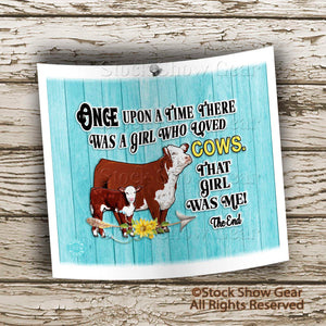 Red Hereford "Story Time" Tumblers