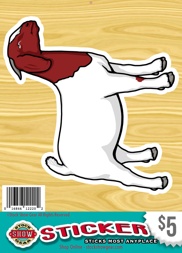 Goat Boy Sticker Show Goat Decal
