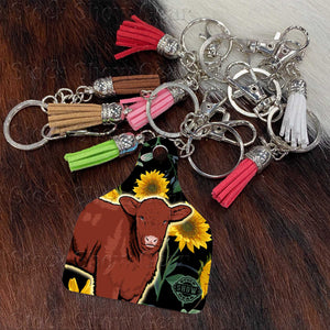 Red Angus Keychains