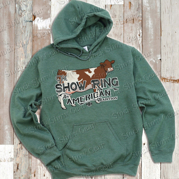 Red/White Dairy Cow "Show Ring" Apparel