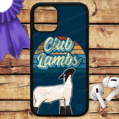 "Retro Club Lambs" Phone Cases