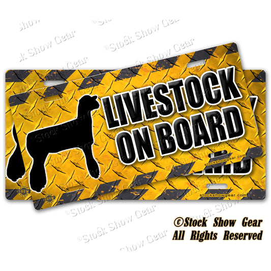 Sheep Livestock Trailer Safety Signs