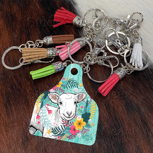 White Sheep Keychains
