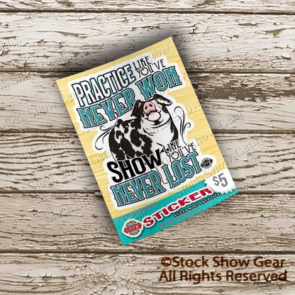 Spot Pig Sticker Designs