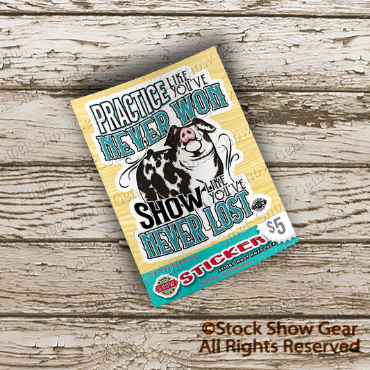 Spot Pig Sticker Designs