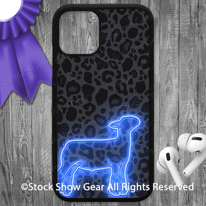 Show Lamb "Black-Leopard-Neon" Phone Cases-iPhone and Samsung