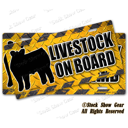 Cattle Livestock Trailer Safety Signs